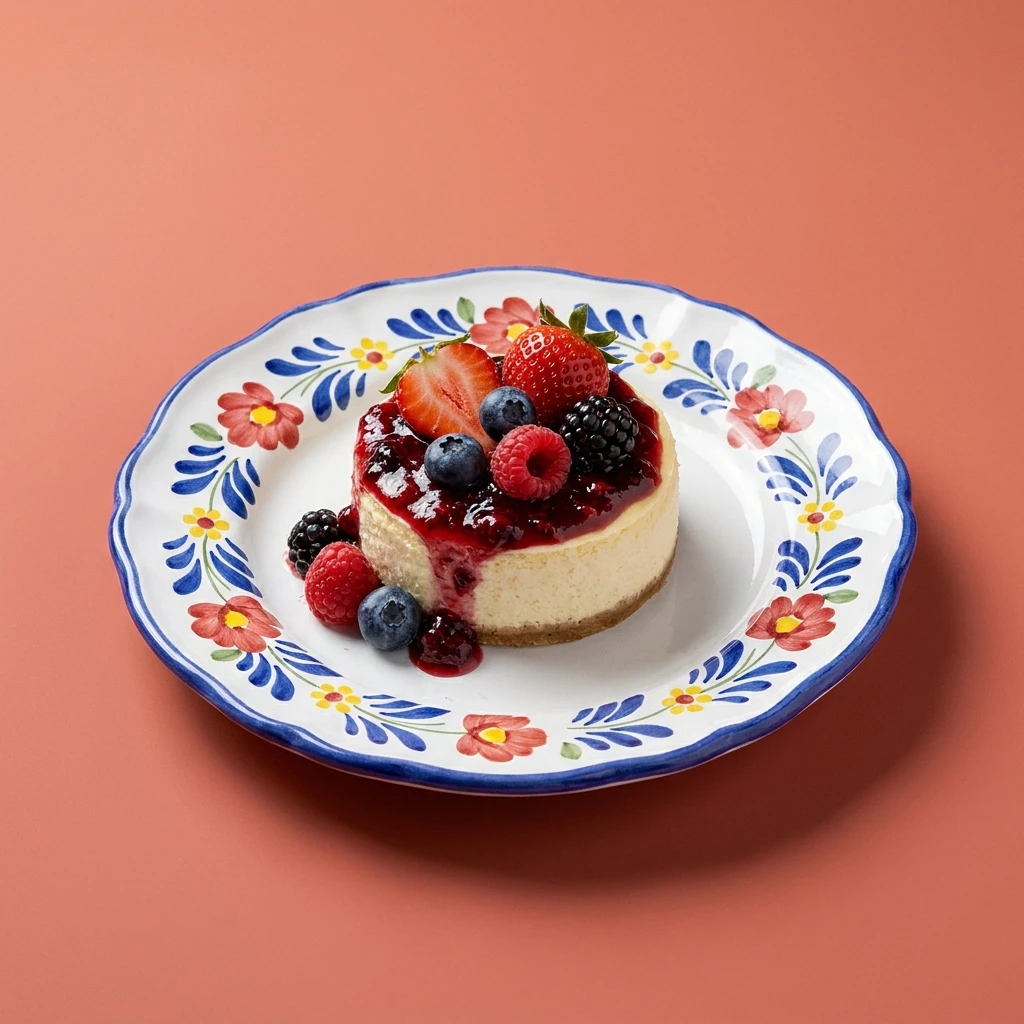 Cheesecake ai frutti di bosco