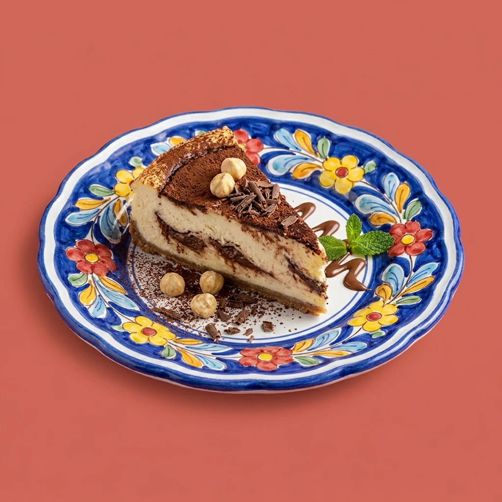 Cheesecake alla Nutella