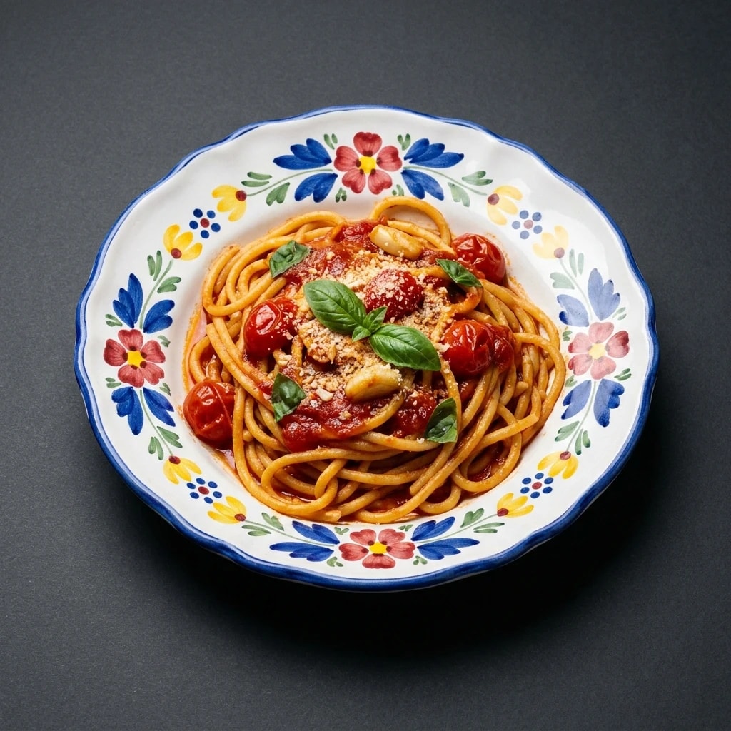 Tonnarelli allo scarpariello