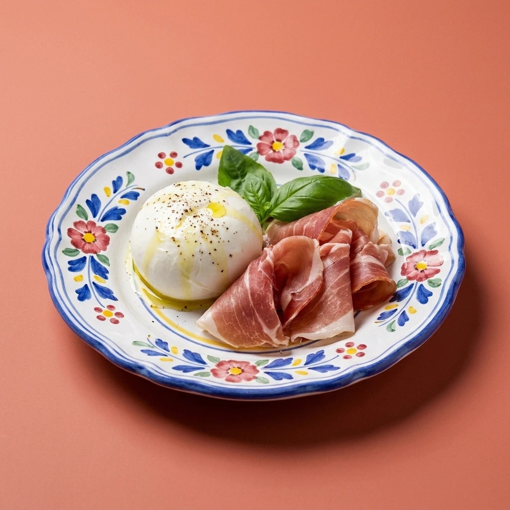 Bufala e prosciutto